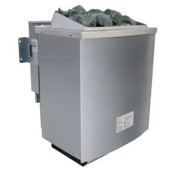 Saunahaus Bosse 1 38 mm 9 kW Bio Ofen externe Strg moderne Tür^Karibu Sale