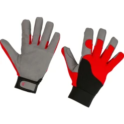 Arbeitshandschuh Zelos Active grau-rot Größe 8/M^Keron Hot