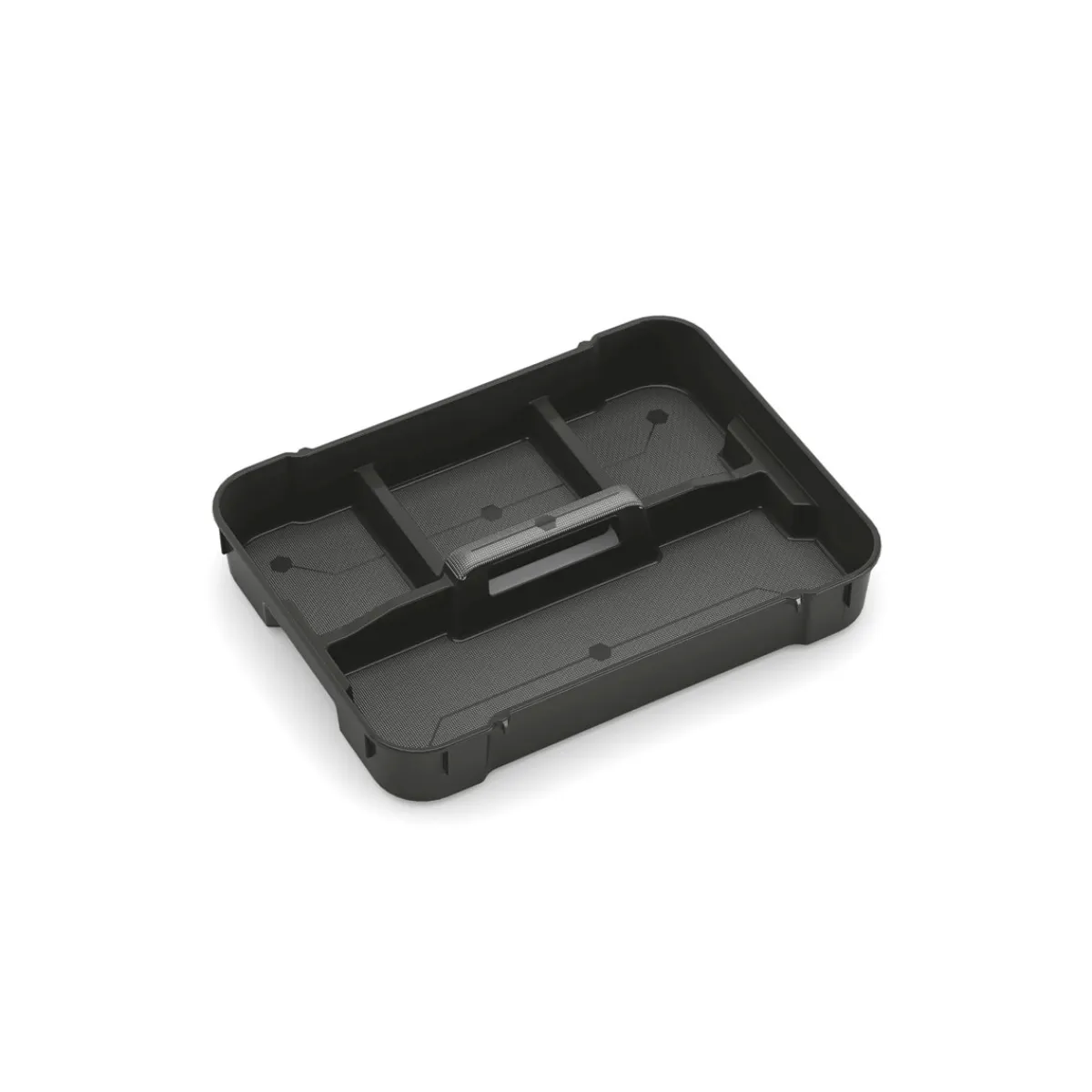 Einlegeboden für Box Größe M/L 4 Fächer schwarz*Keter Best