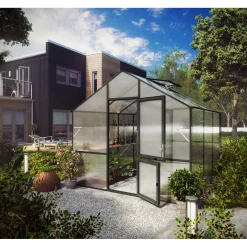 Gewächshaus Lilie III 9,6m² schwarz^KGT Clearance