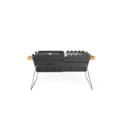 Holzkohlegrill Original Grillfläche 20 x 28-49 cm auseinanderziehbar*Knister Hot