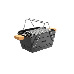 Holzkohlegrill Original Grillfläche 20 x 28-49 cm auseinanderziehbar*Knister Hot