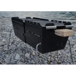 Holzkohlegrill Original Grillfläche 20 x 28-49 cm auseinanderziehbar*Knister Hot