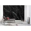 Komar Vlies Fototapete Marble Black 400x250 cm
