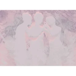 Vlies Fototapete Nymphs 400x280 cm^Komar