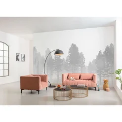 Vlies Fototapete Silver Haze 400x280 cm^Komar Clearance