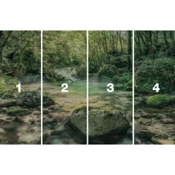 Vlies Fototapete Tranquil Pool 400x250 cm^Komar Best