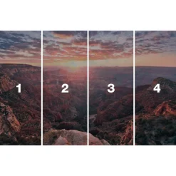 Vlies Fototapete The Canyon 400x250 cm*Komar Discount