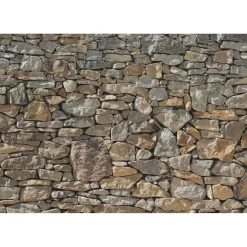 Komar Papier-Fototapete Stone Wall 8-teilig 368 x 254 cm