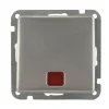 Unitec Kontrollschalter Imola Edelstahl Serie 305