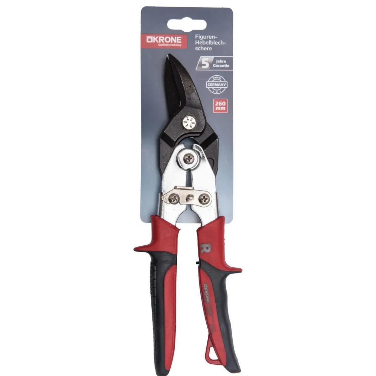 Hebelblechschere 260 mm rechts^Krone Best