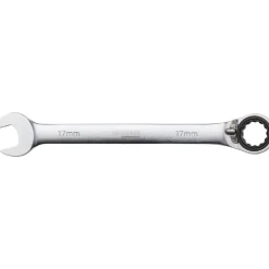 Knarren-Gabel-Ringschlüssel 17 mm^Krone Hot
