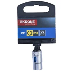Steckschlüssel 1/4 Zoll TX E10*Krone Sale