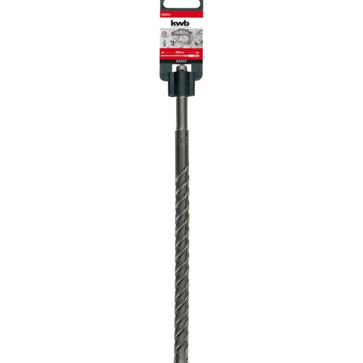 Hammerbohrer Cross Tip Spitze 4 schneidig Durchmesser 14 mm 260 mm*kwb Sale
