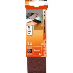 Schleifbänder Holz und Metall 40 x 303 mm K80^kwb Discount