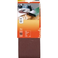 Schleifbänder Holz und Metall 100 x 560 mm K150^kwb Outlet