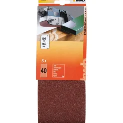 Schleifbänder Holz und Metall 100 x 560 mm K40*kwb Sale