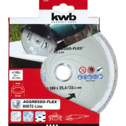 Trennscheiben Aggreso Flex White Line Diamant Durchmesser 180 mm^kwb Discount