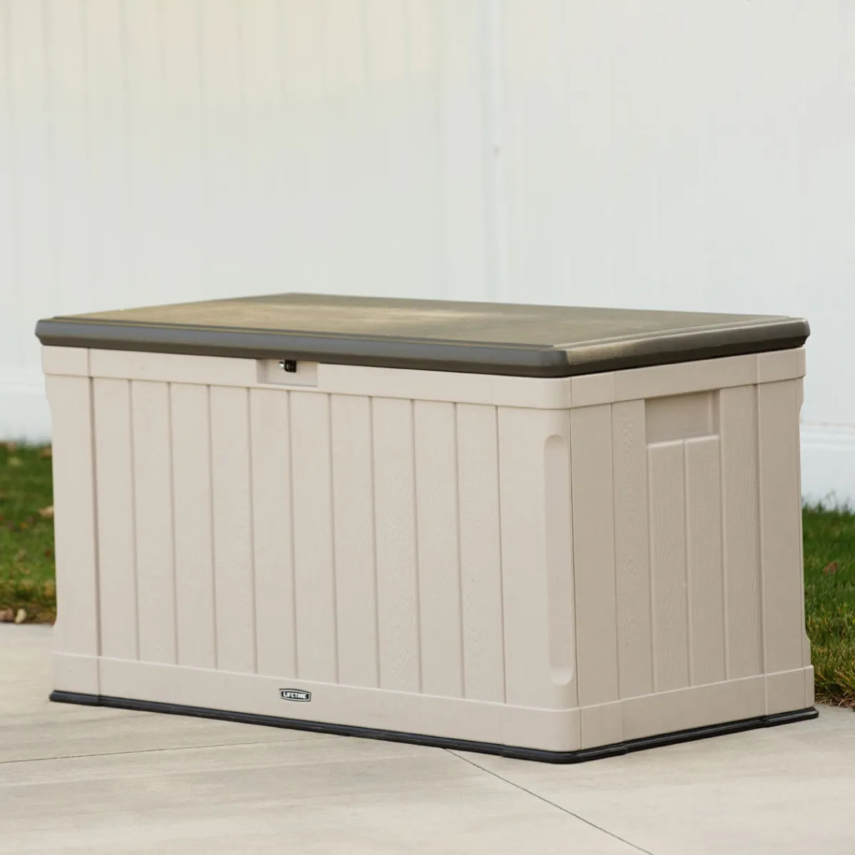 Kissenbox Harmony 440 L 64x127,9x67,2cm Lichtgrau^Lifetime Hot