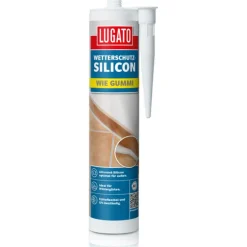 Wie Gummi Wetterschutzsilikon weiß 310 ml*Lugato Best