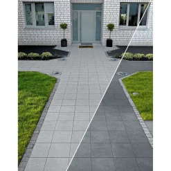 Beton-Gehwegplatte anthrazit 30 x 30 x 4 cm*Lusit Hot