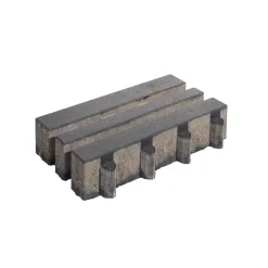 ECO City40x20x8 cm, Anthrazit mit Microfase^Lusit Hot