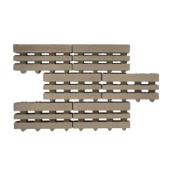 Lusit ECO City40x20x8 cm, Grau mit Microfase