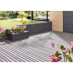 Lusit ECO City40x20x8 cm, Grau mit Microfase