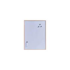 Magnet- und Schreibtafel 60 x 80 cm natur