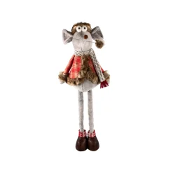 Maus mit Weihnachtsmütze 70-110 cm Teleskopierbar^ Hot