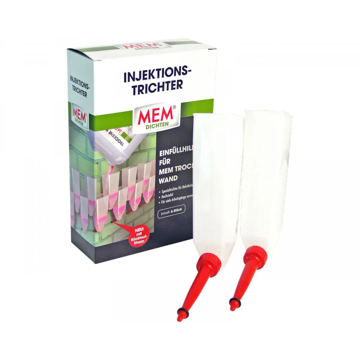 Injektionstrichter 6 STCK^MEM Outlet