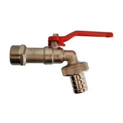 Messing Kugelauslaufhahn vernickelt 1/2"^ Clearance
