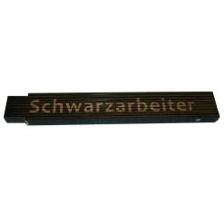 Meterstab Arbeiter 2m schwarz