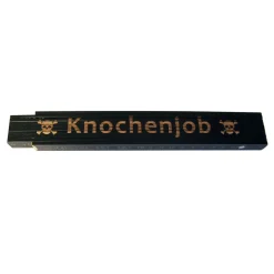 Meterstab Knochenjob 2m schwarz