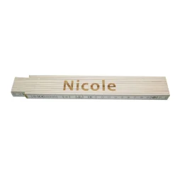 Meterstab Nicole 2m weiß