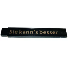 Meterstab Sie kann s besser 2m schwarz^ Best