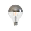Müller Licht LED_Leuchtmittel Retro Globe E27 8W silber*Müller-Licht Sale
