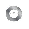 Rosette grau 5 cm DM 125 mm*MyFireTool Outlet