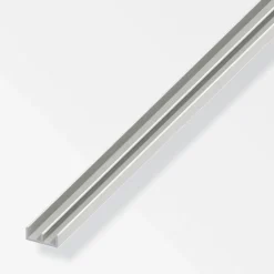 Führungsschienenprofil unten 6 x 18 x 6 mm 1mweiß*MyTool Clearance