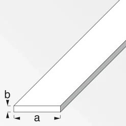 Flachstange 20 x 5 cm silber^MyTool Best