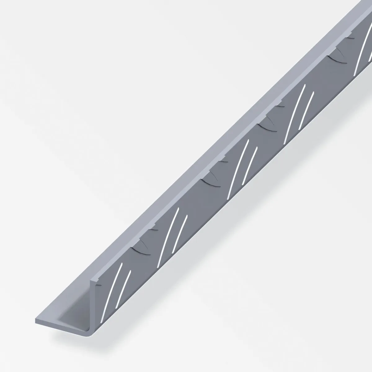 Riffelblechwinkel 35,5 mm 1m gleichschenklig blank^MyTool Best