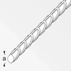 Rippenstahl 8 mm 1m^MyTool New