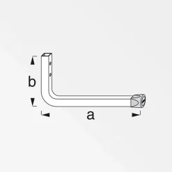 MyTool Wandhaken 175 mm verzinkt