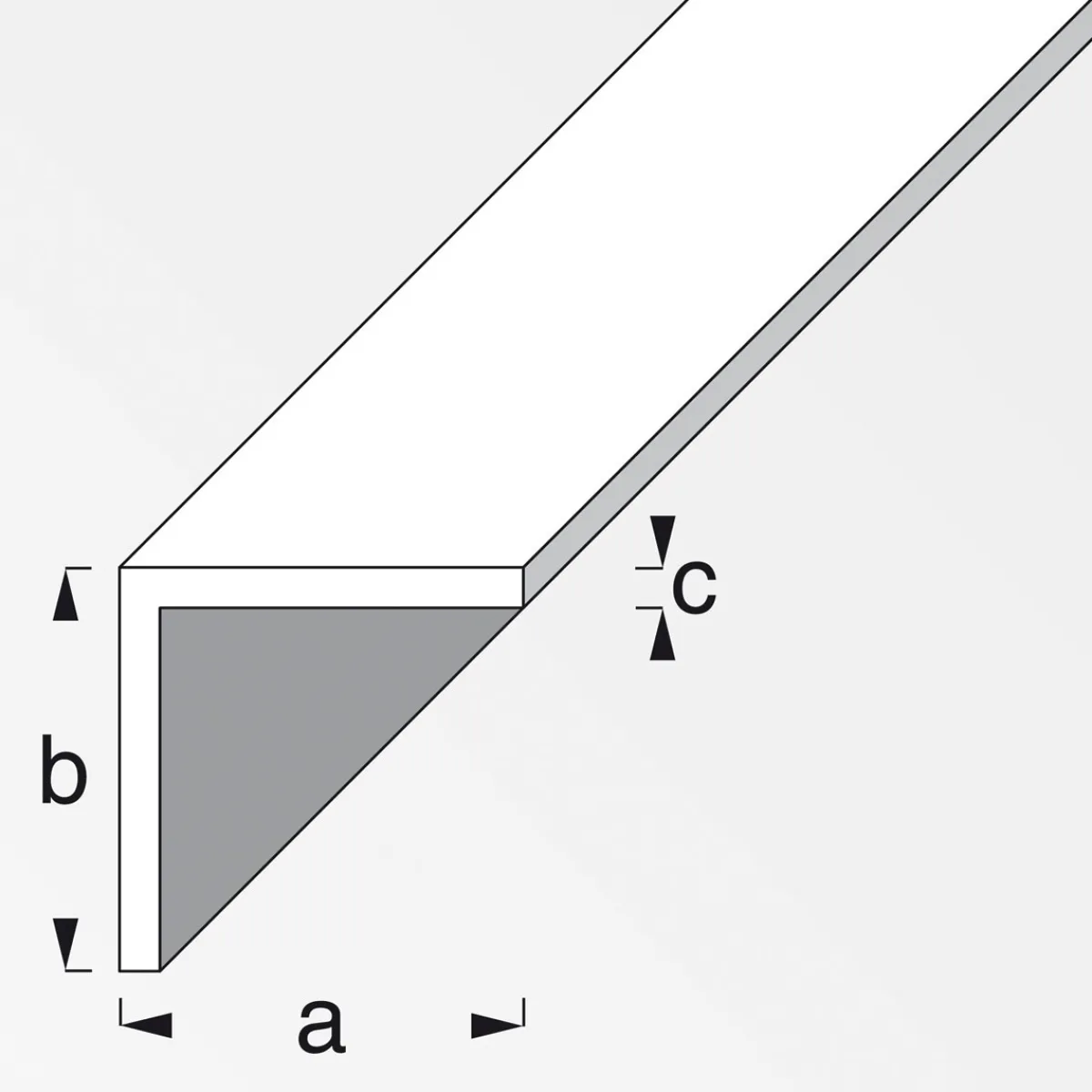 Winkel 15 x 15 x 1 mm 2m silber-eloxiert*MyTool Clearance