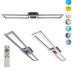 näve Naeve LED DL Bantry Metall/KSaluminium LxBxH 115x20x8,5cm dimmbar