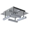 Naeve LED DL Turin Metall/KS chromeLxBxH: 25x25x11cm dimmbar^näve Clearance
