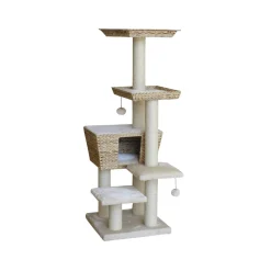 Nobby Kratzbaum Motega 48 x 48 x 141 cm beige