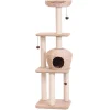 Kratzbaum Nanuk 50 x 40 x 156 cm hellbraun*Nobby Clearance