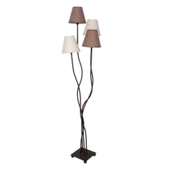Stehleuchte Boho braun 4er*näve Sale