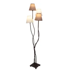 Stehleuchte Boho braun 4er*näve Sale